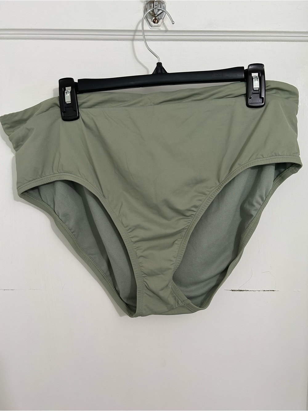 NWOT Freshwater Sage Green Swim Bottoms XXL